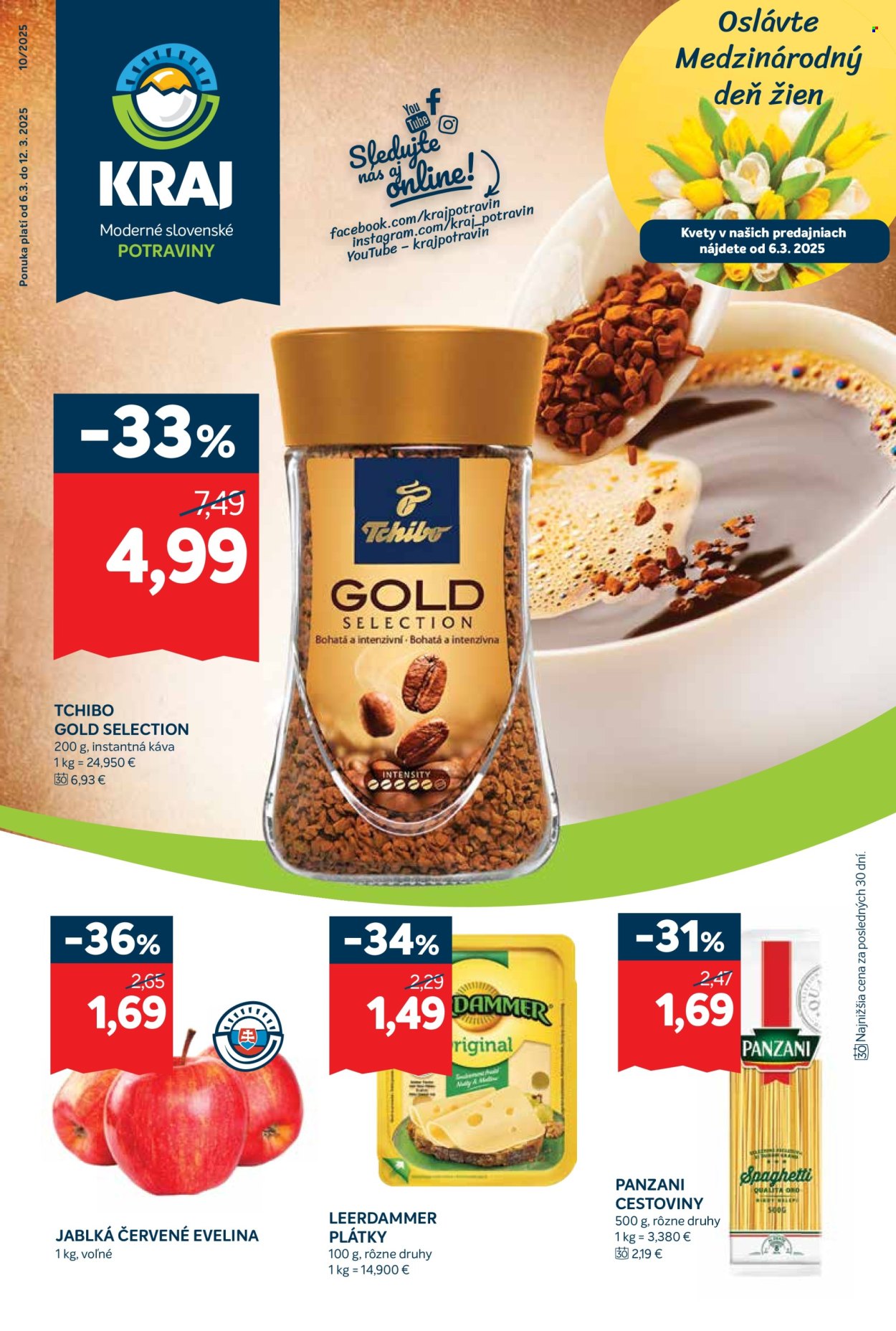 Leták Kraj - 6.3.2025 - 12.3.2025. Strana 1