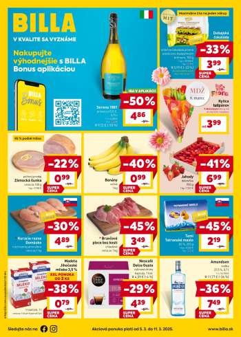 Leták Billa - 5.3.2025 - 11.3.2025.