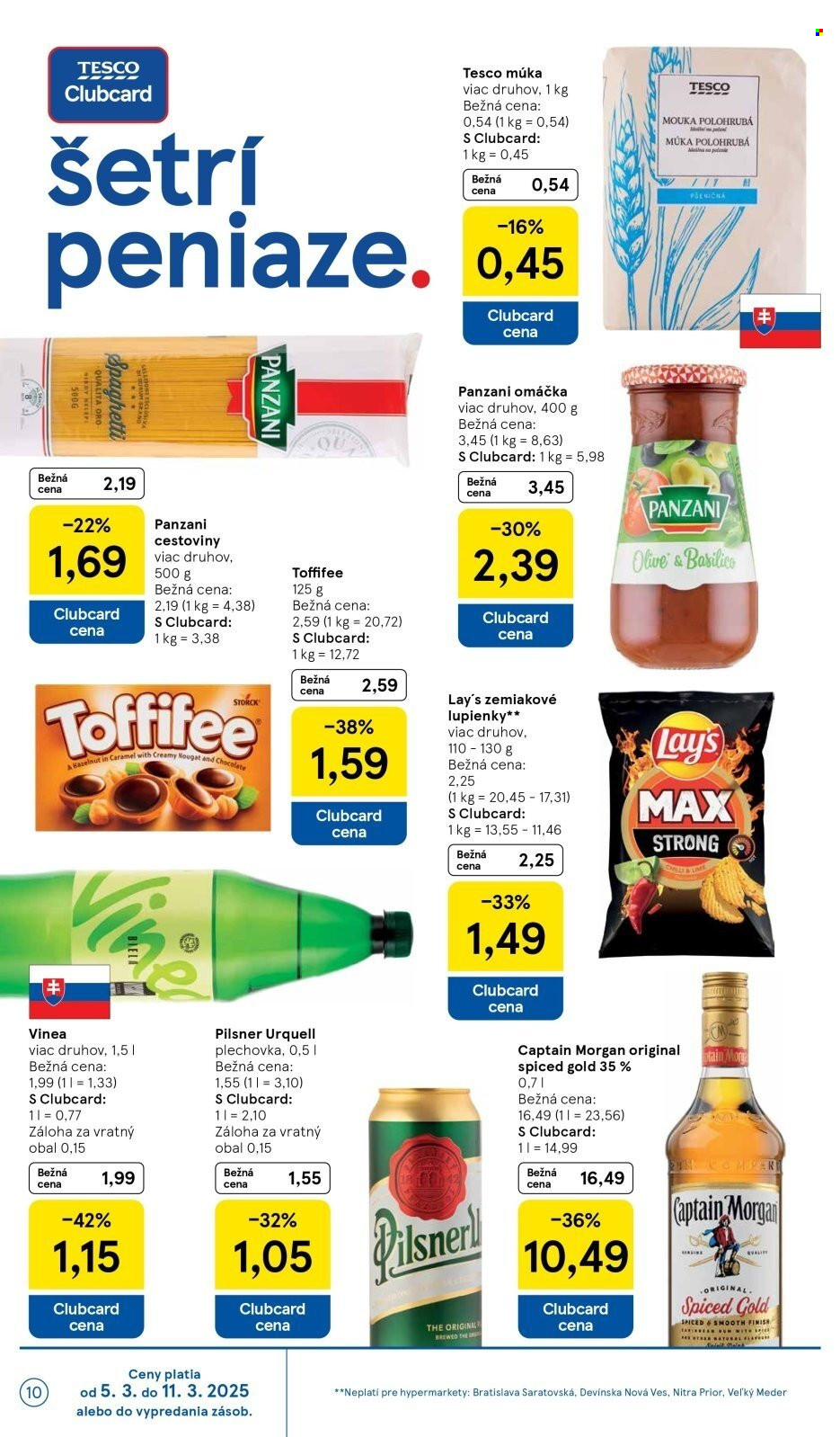 Leták TESCO - 5.3.2025 - 11.3.2025. Strana 10