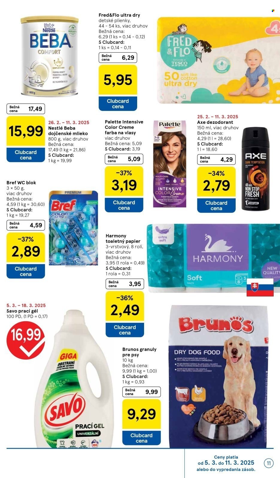 Leták TESCO - 5.3.2025 - 11.3.2025. Strana 11