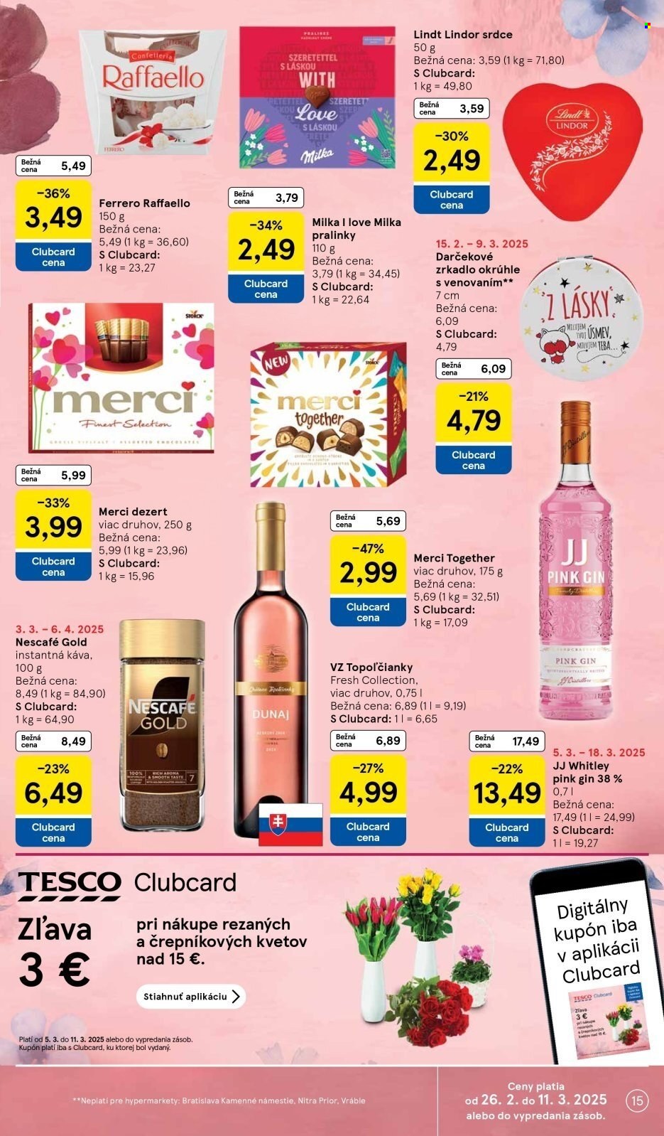 Leták TESCO - 5.3.2025 - 11.3.2025. Strana 15