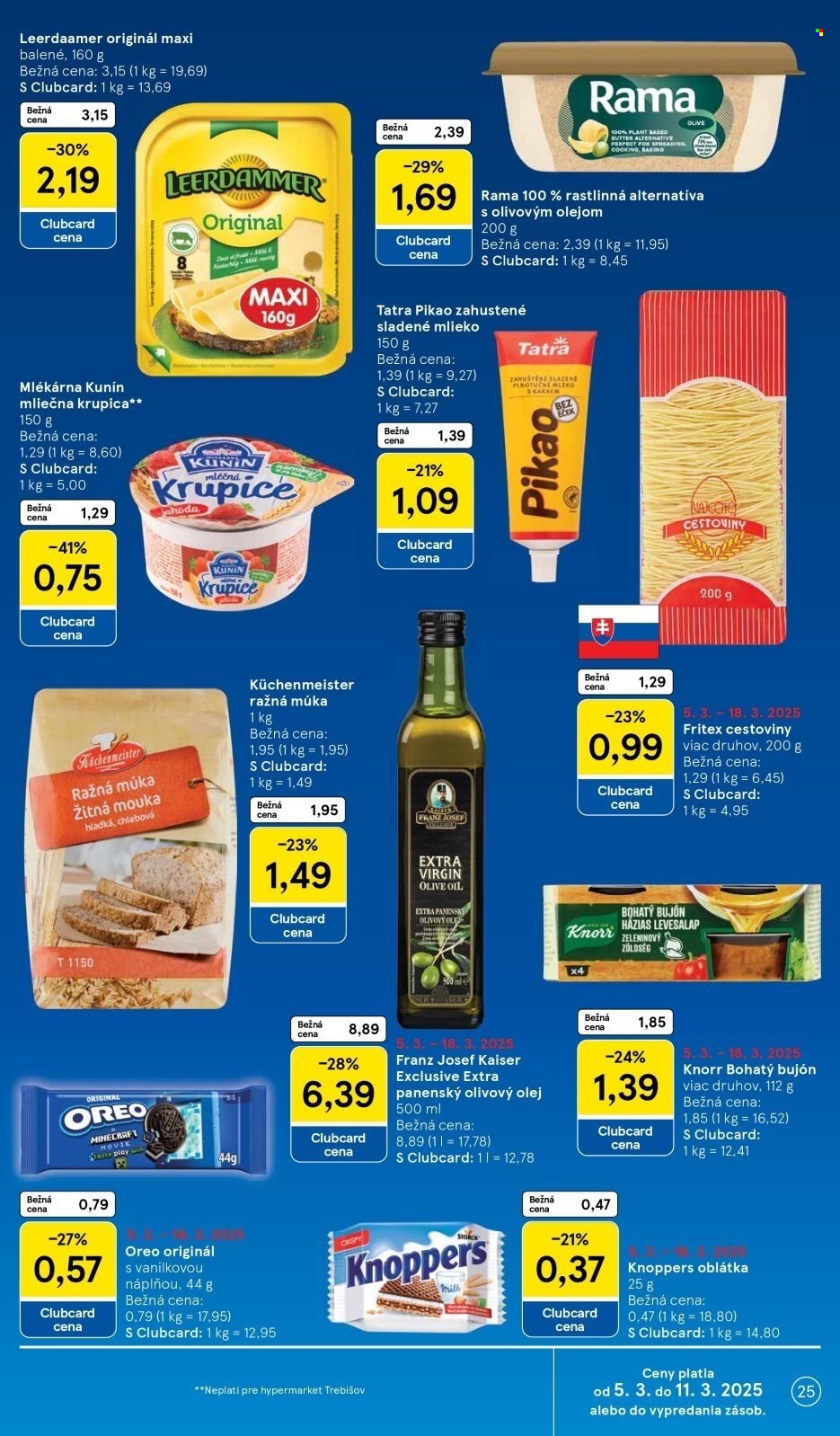 Leták TESCO - 5.3.2025 - 11.3.2025. Strana 25