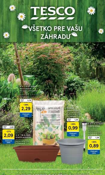 Leták TESCO hypermarket - 4.3.2025 - 24.3.2025.