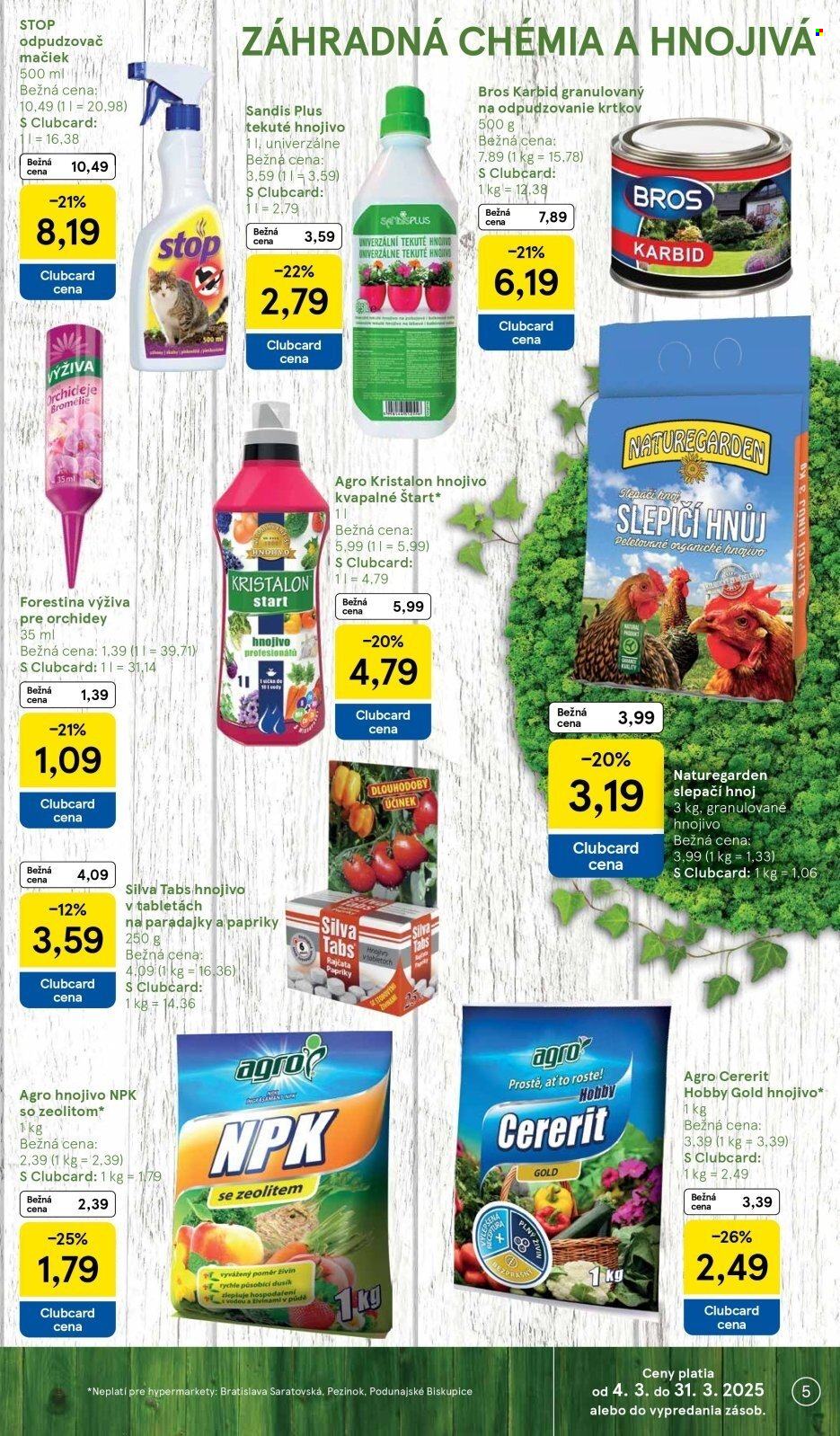 Leták TESCO hypermarket - 4.3.2025 - 24.3.2025. Strana 5