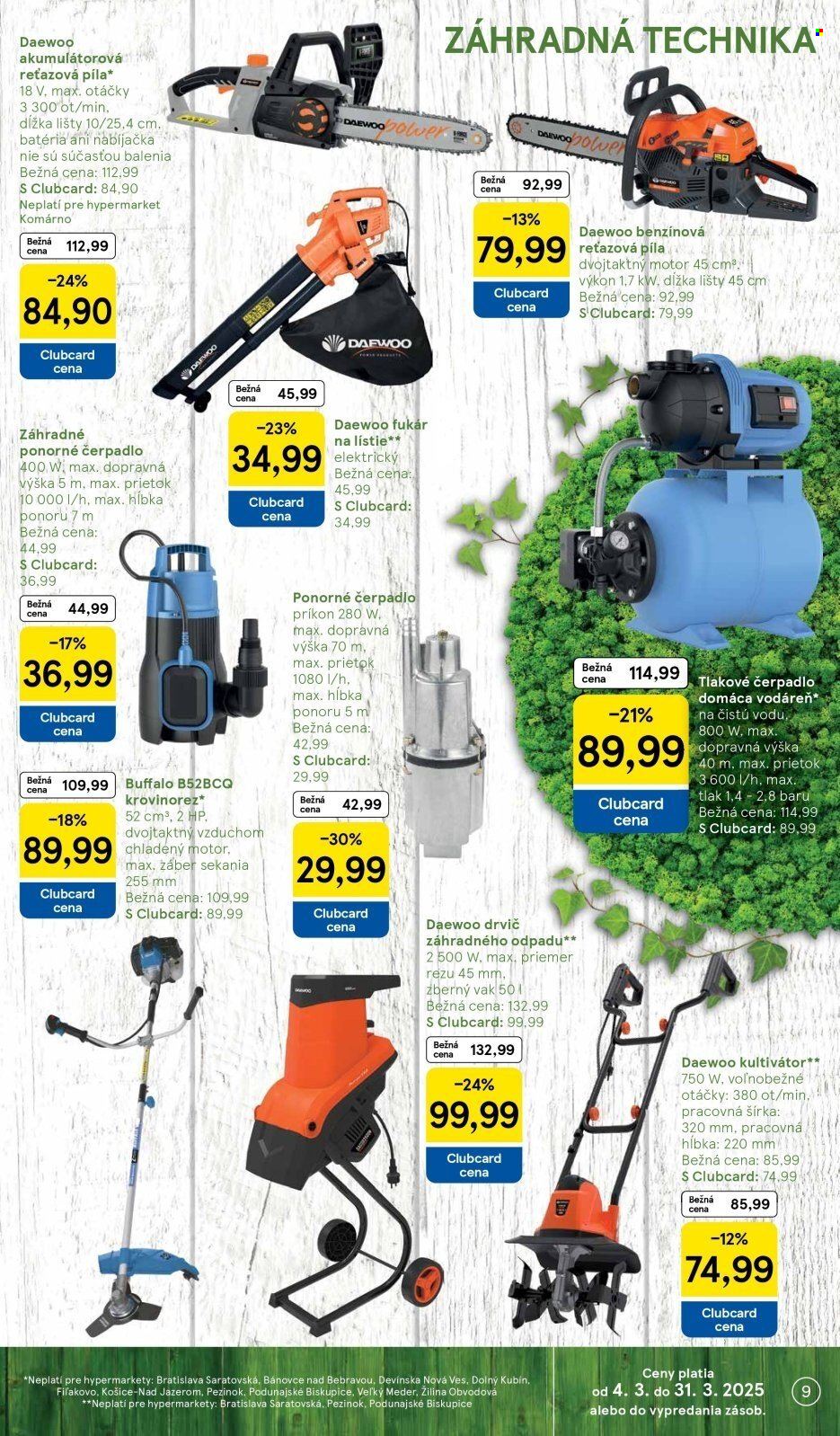 Leták TESCO hypermarket - 4.3.2025 - 24.3.2025. Strana 9