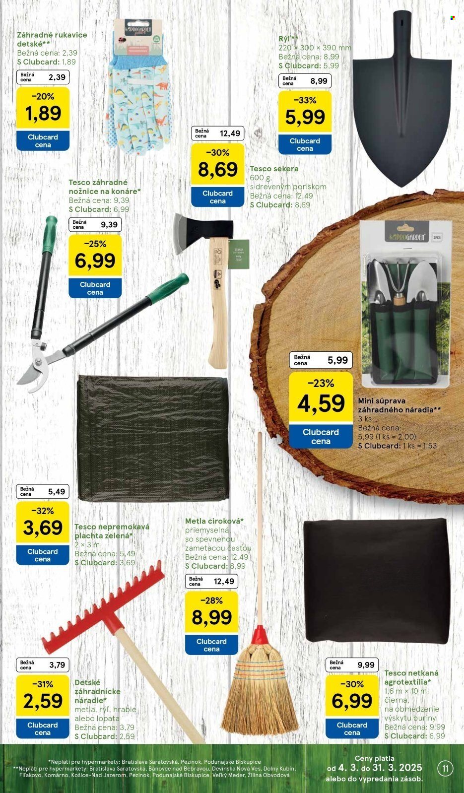 Leták TESCO hypermarket - 4.3.2025 - 24.3.2025. Strana 11