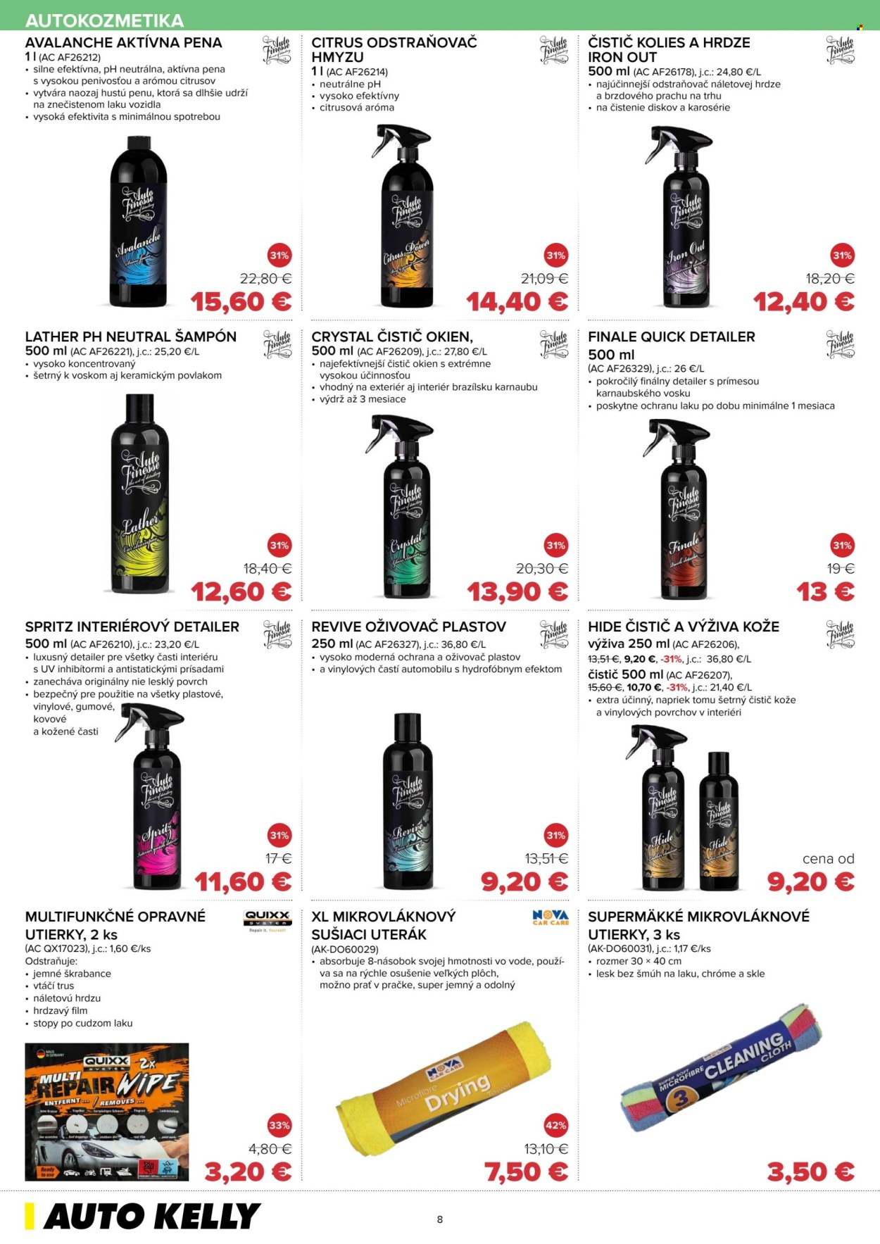 Leták Auto Kelly - 4.3.2025 - 31.3.2025. Strana 8