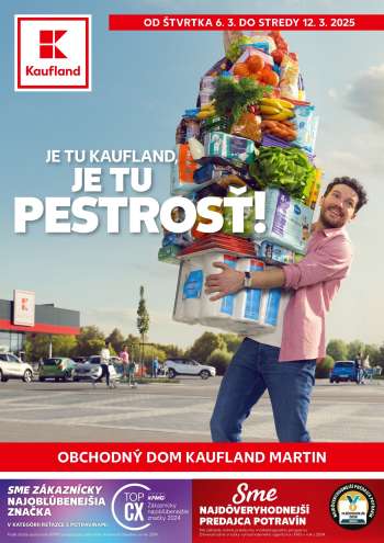 Leták Kaufland - 6.3.2025 - 12.3.2025.