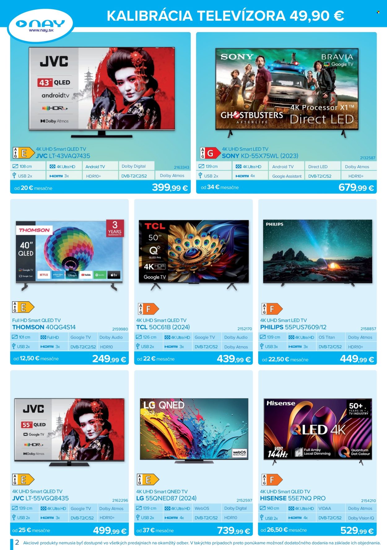 Leták NAY Elektrodom - 6.3.2025 - 31.3.2025. Strana 2