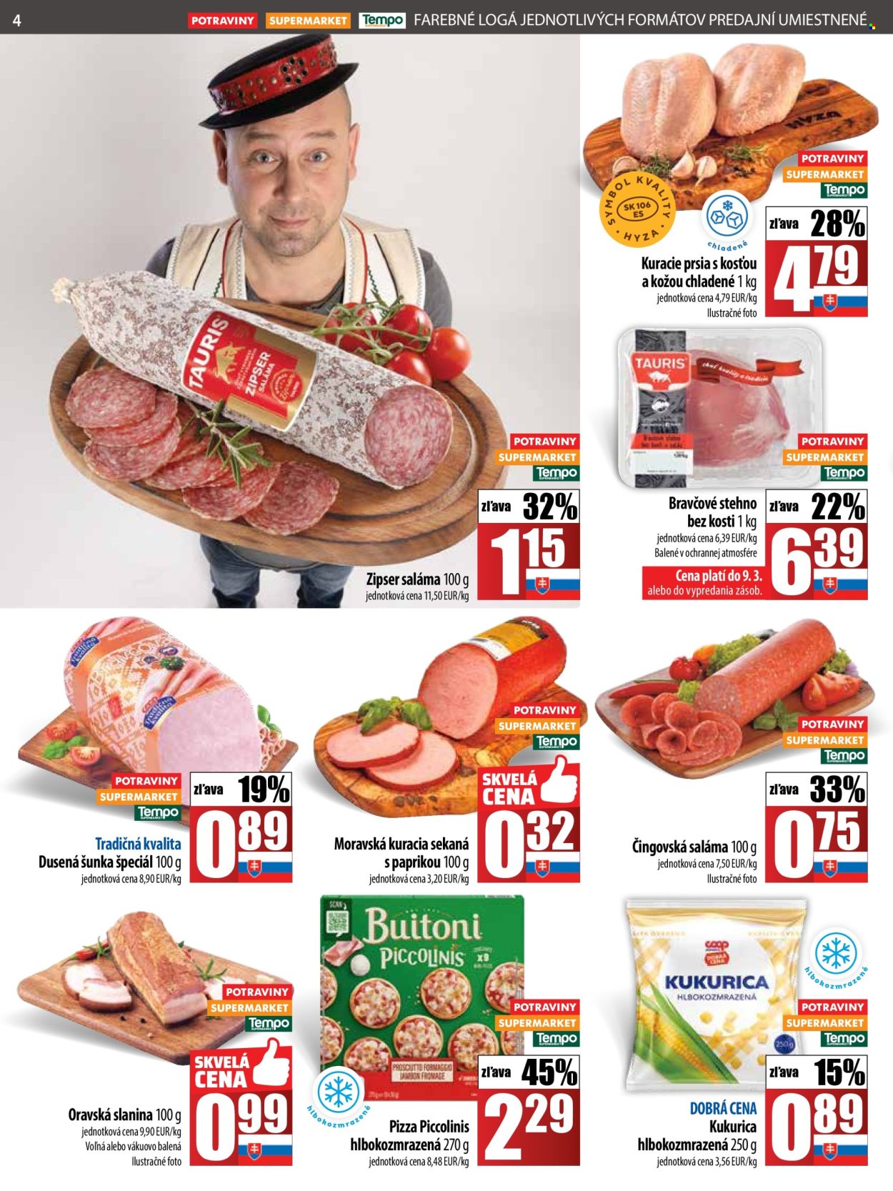 Leták COOP Jednota - 6.3.2025 - 12.3.2025. Strana 4