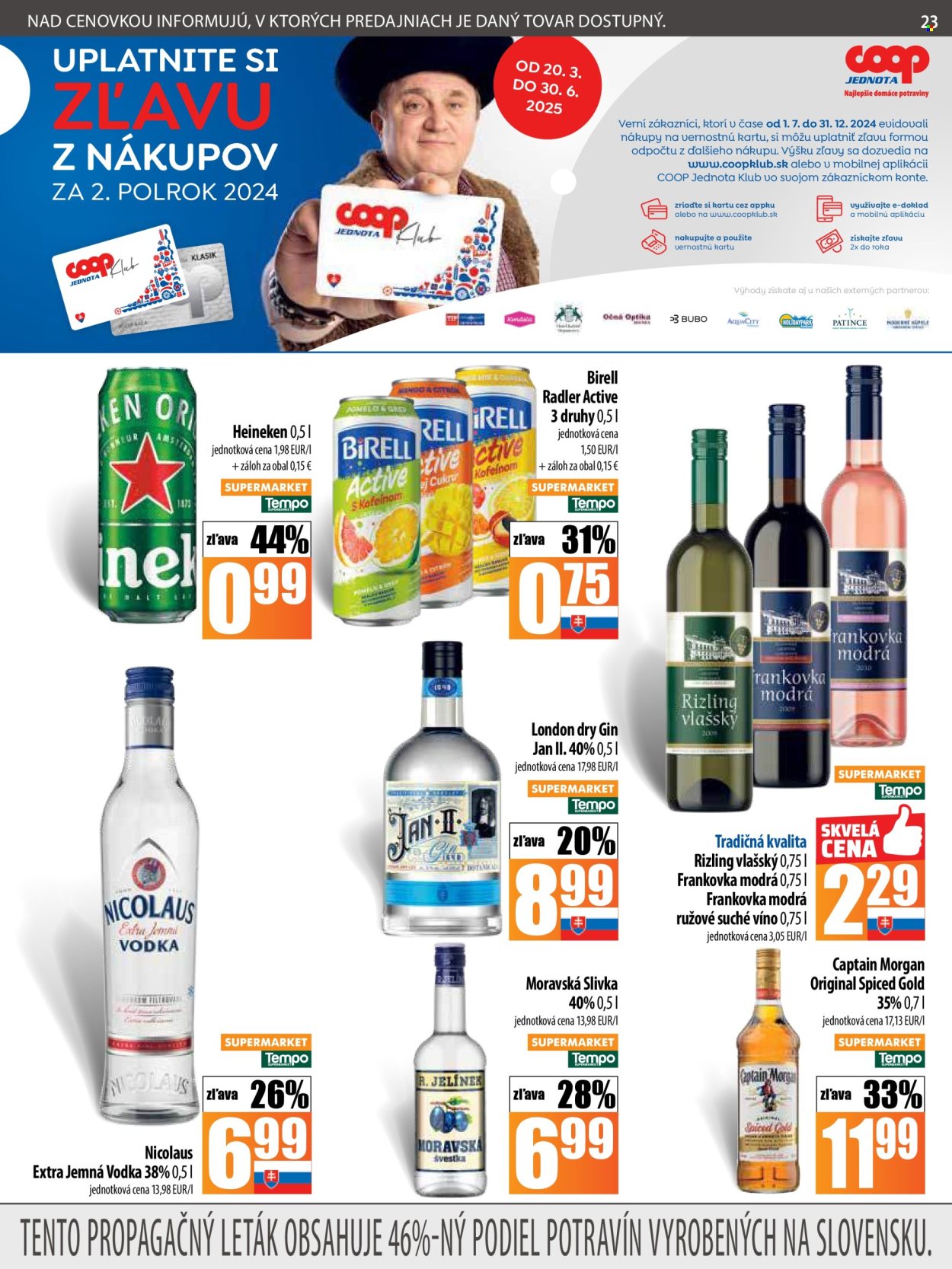Leták COOP Jednota - 6.3.2025 - 12.3.2025. Strana 23