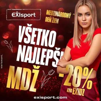 Leták Exisport.