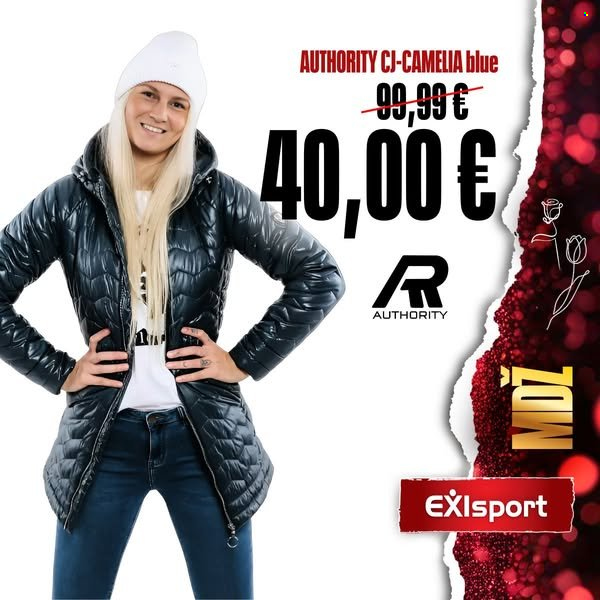 Leták Exisport. Strana 2