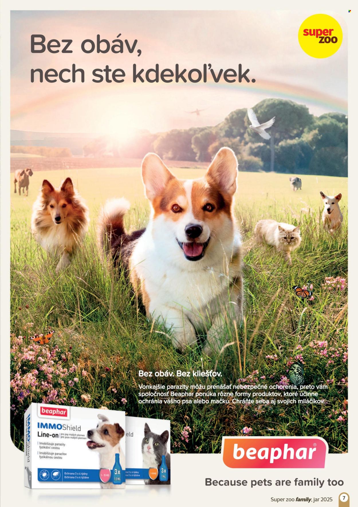 Leták SUPER ZOO. Strana 7