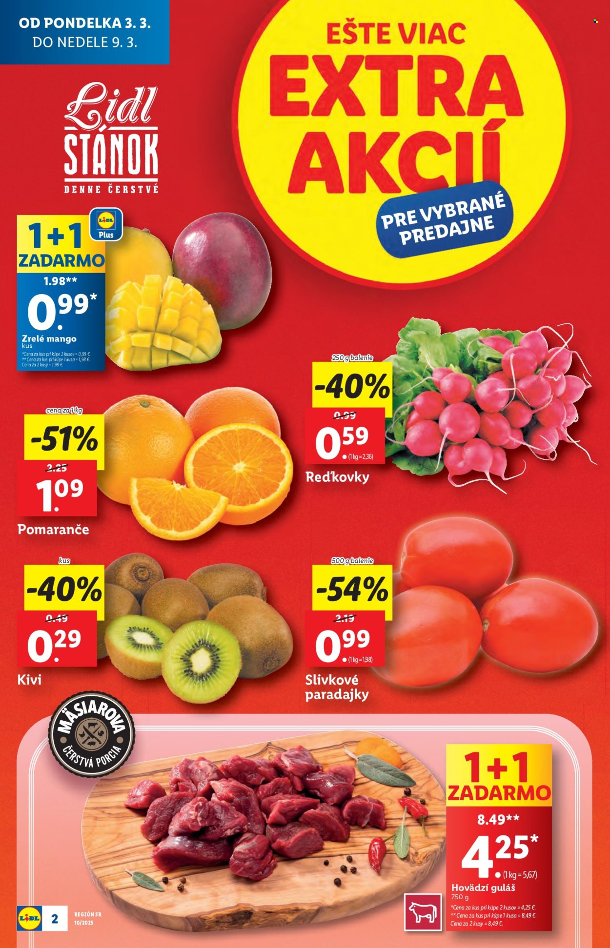 Leták Lidl - 3.3.2025 - 9.3.2025. Strana 4