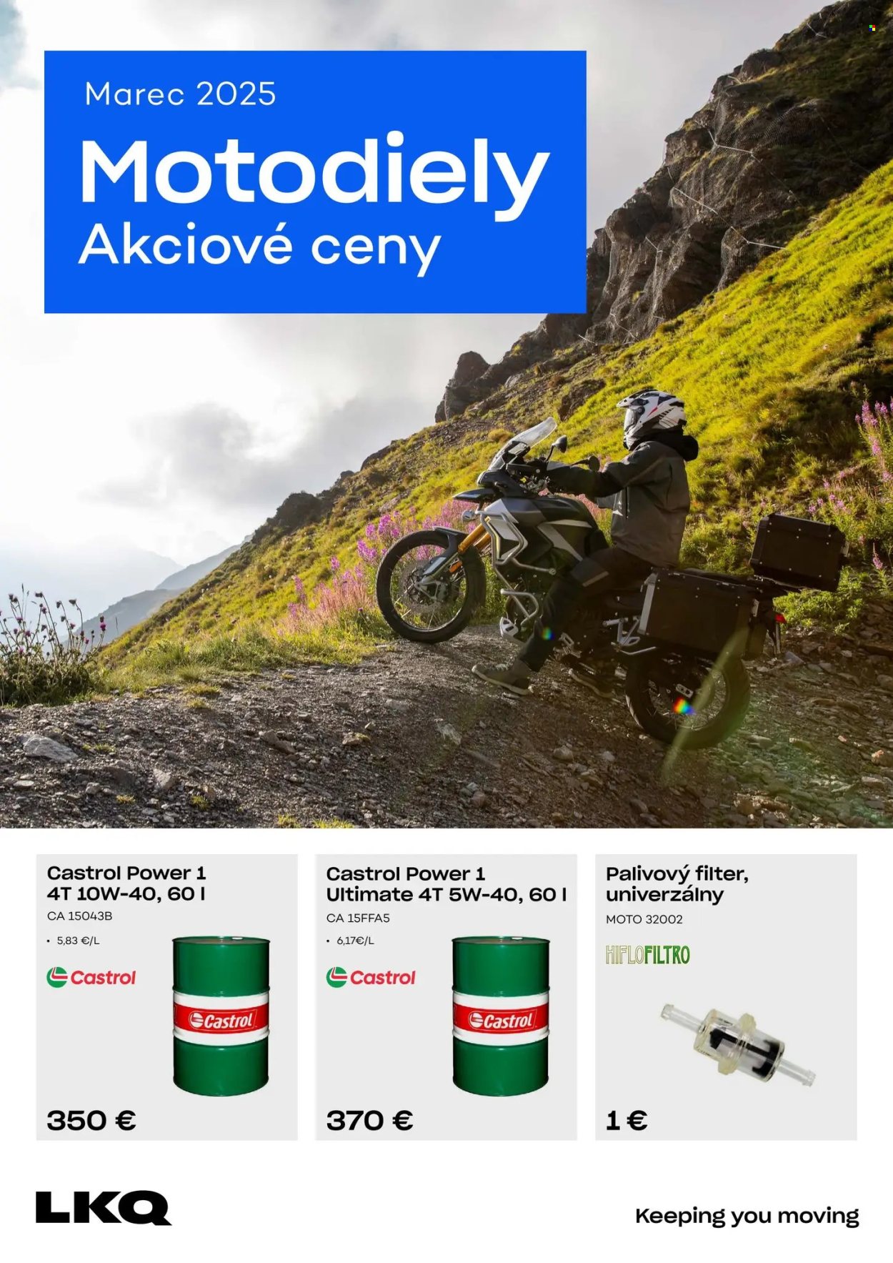 Leták LKQ - 1.3.2025 - 31.3.2025. Strana 1