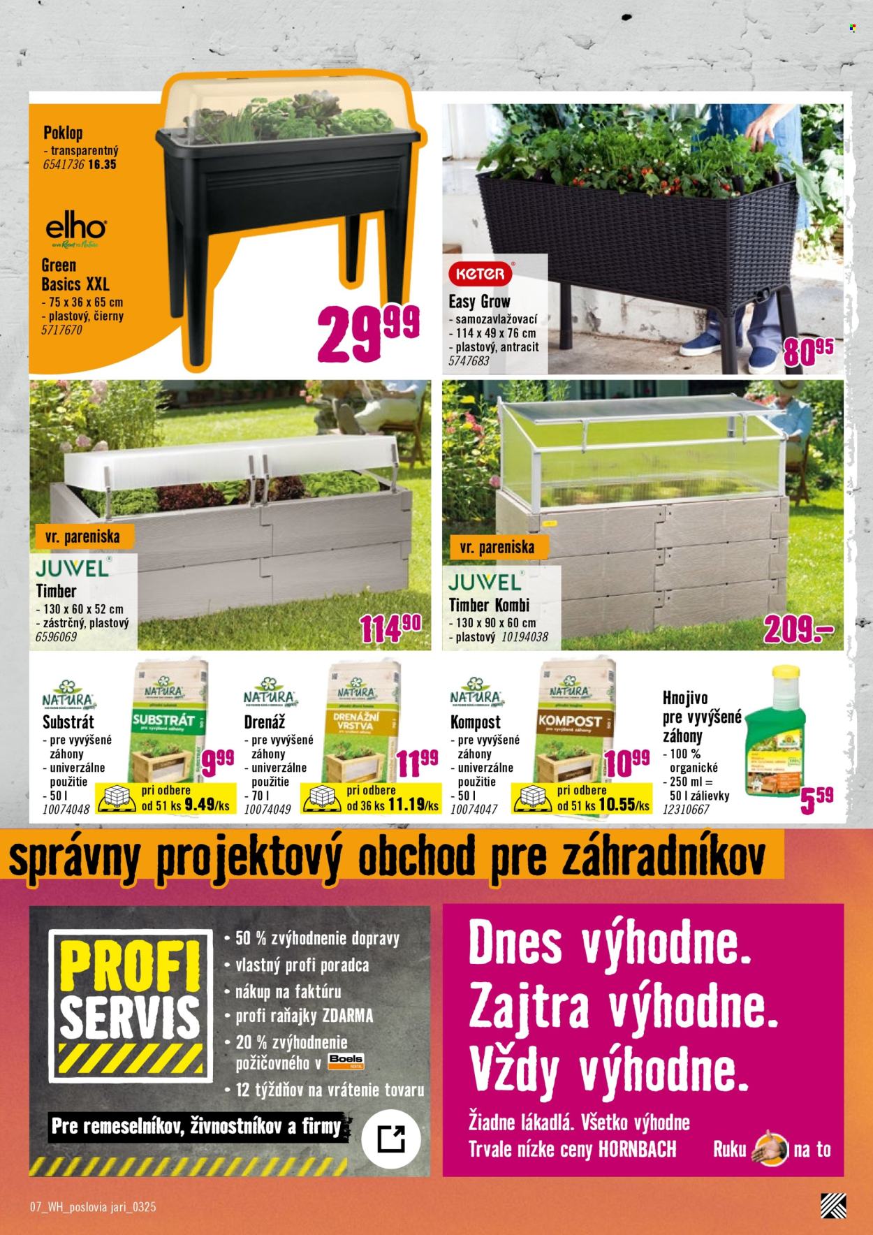 Leták Hornbach - 5.3.2025 - 19.3.2025. Strana 7