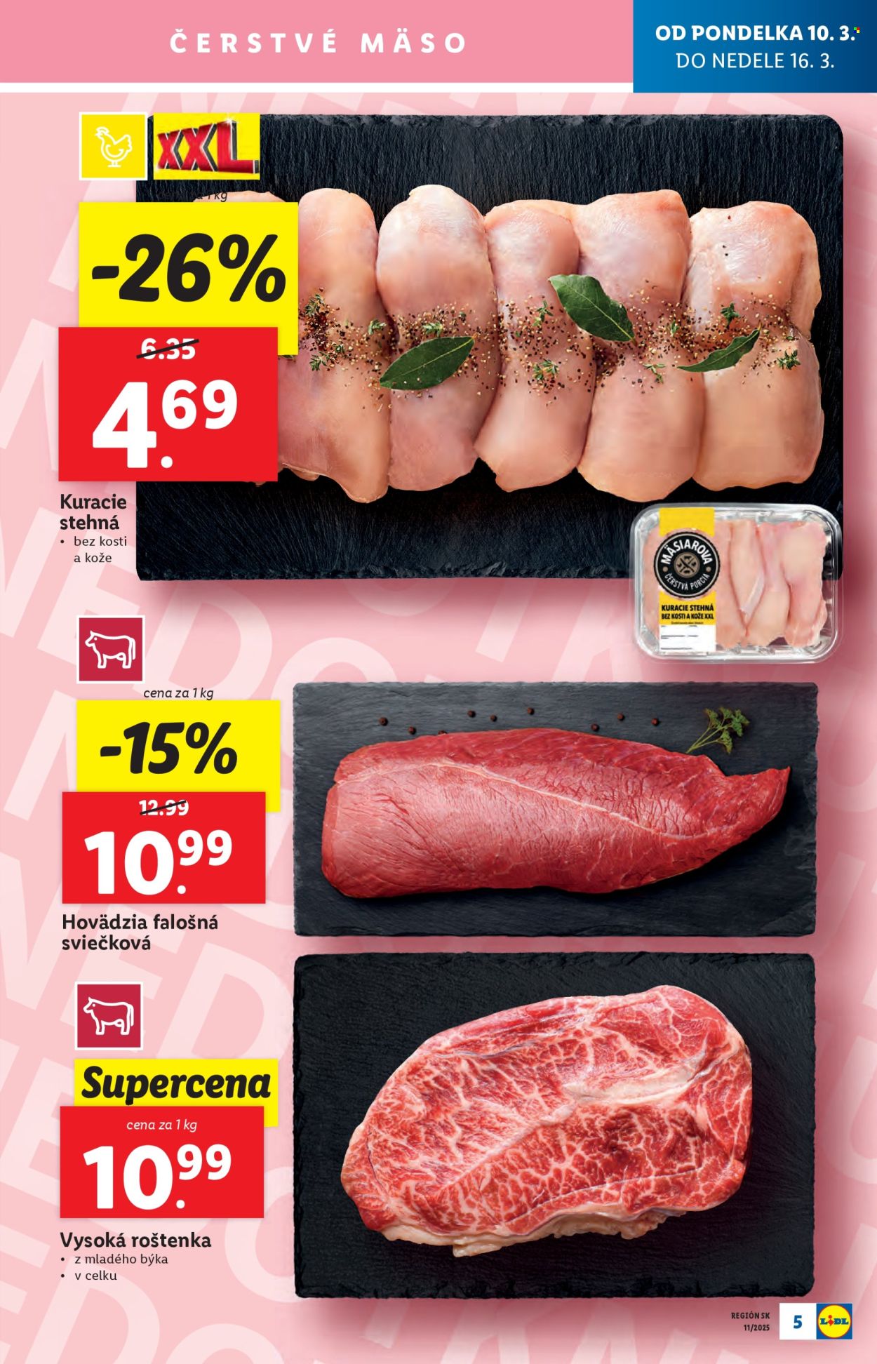 Leták Lidl - 10.3.2025 - 16.3.2025. Strana 5