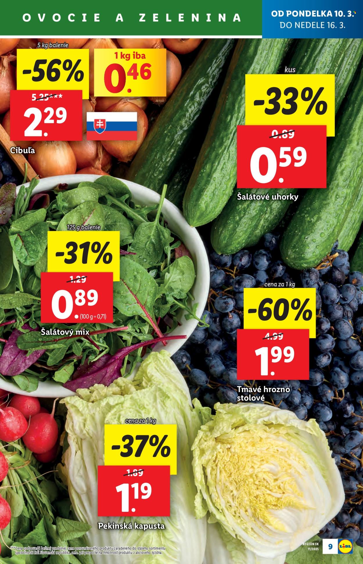 Leták Lidl - 10.3.2025 - 16.3.2025. Strana 9