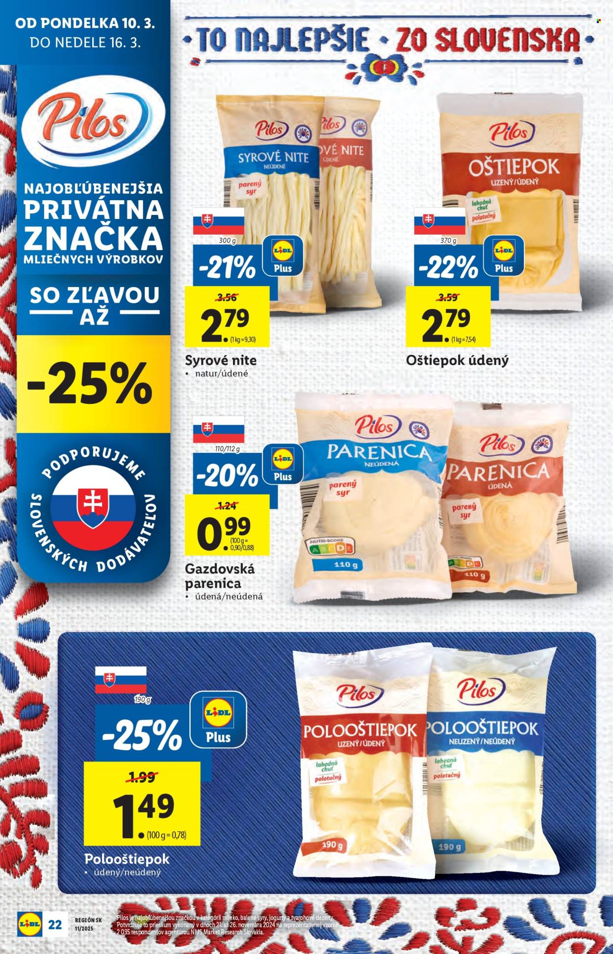 Leták Lidl - 10.3.2025 - 16.3.2025. Strana 22
