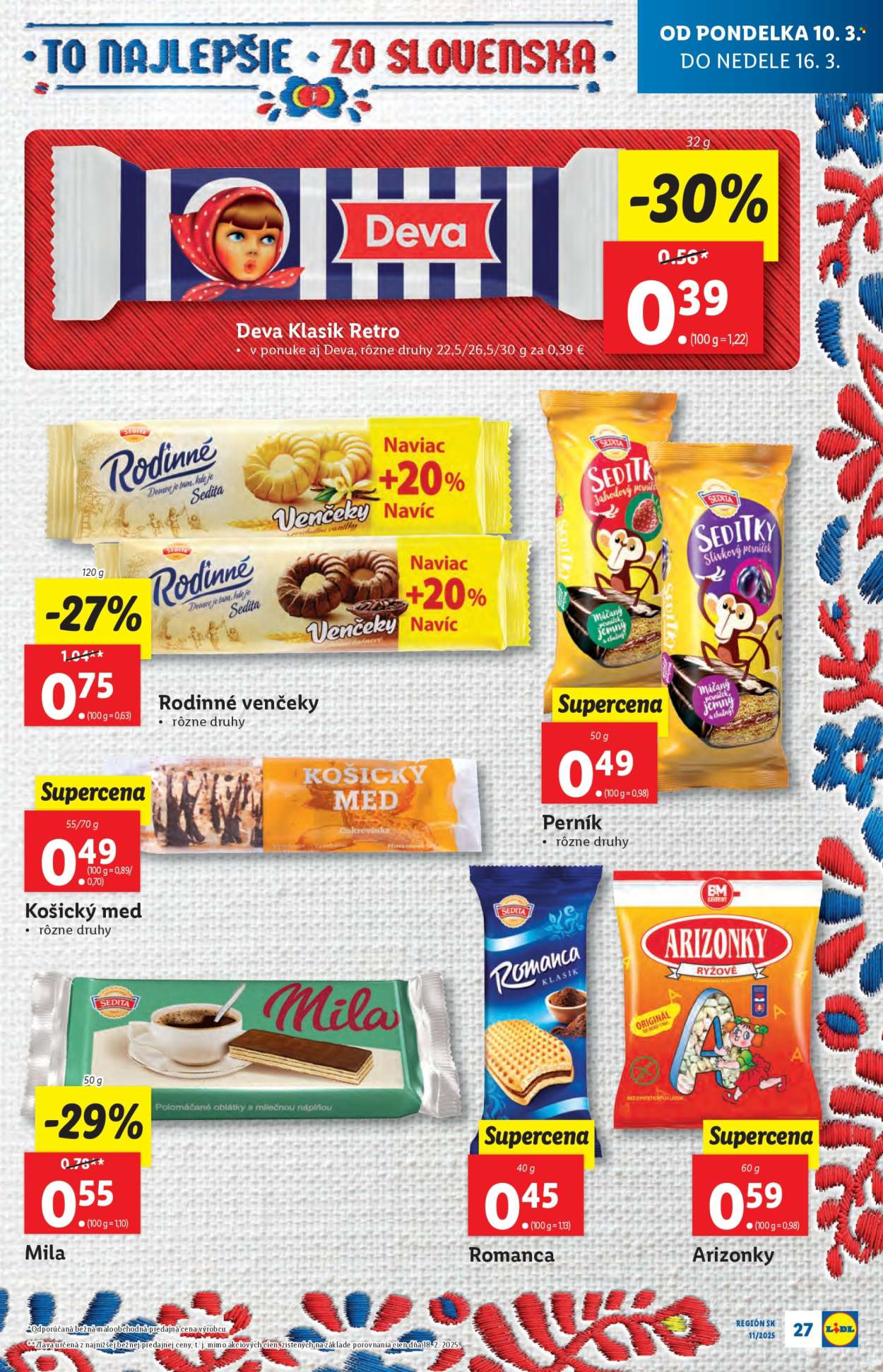 Leták Lidl - 10.3.2025 - 16.3.2025. Strana 27