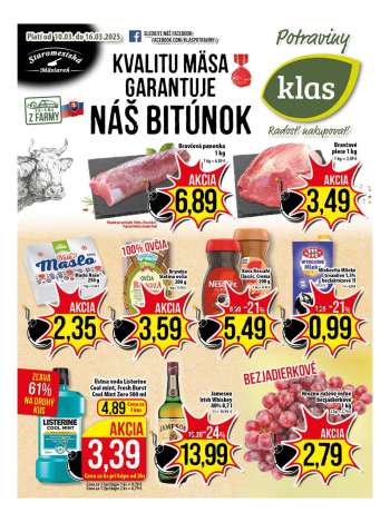 Leták Klas - 10.3.2025 - 16.3.2025.