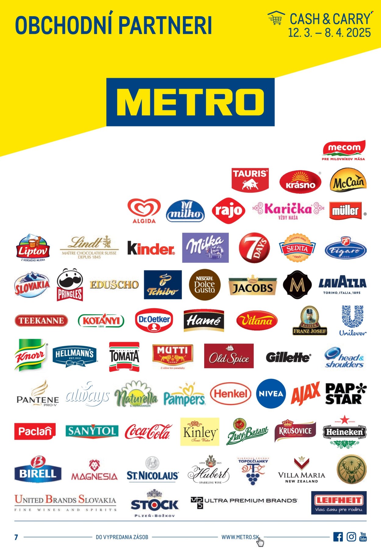 Leták Metro - 12.3.2025 - 8.4.2025. Strana 1