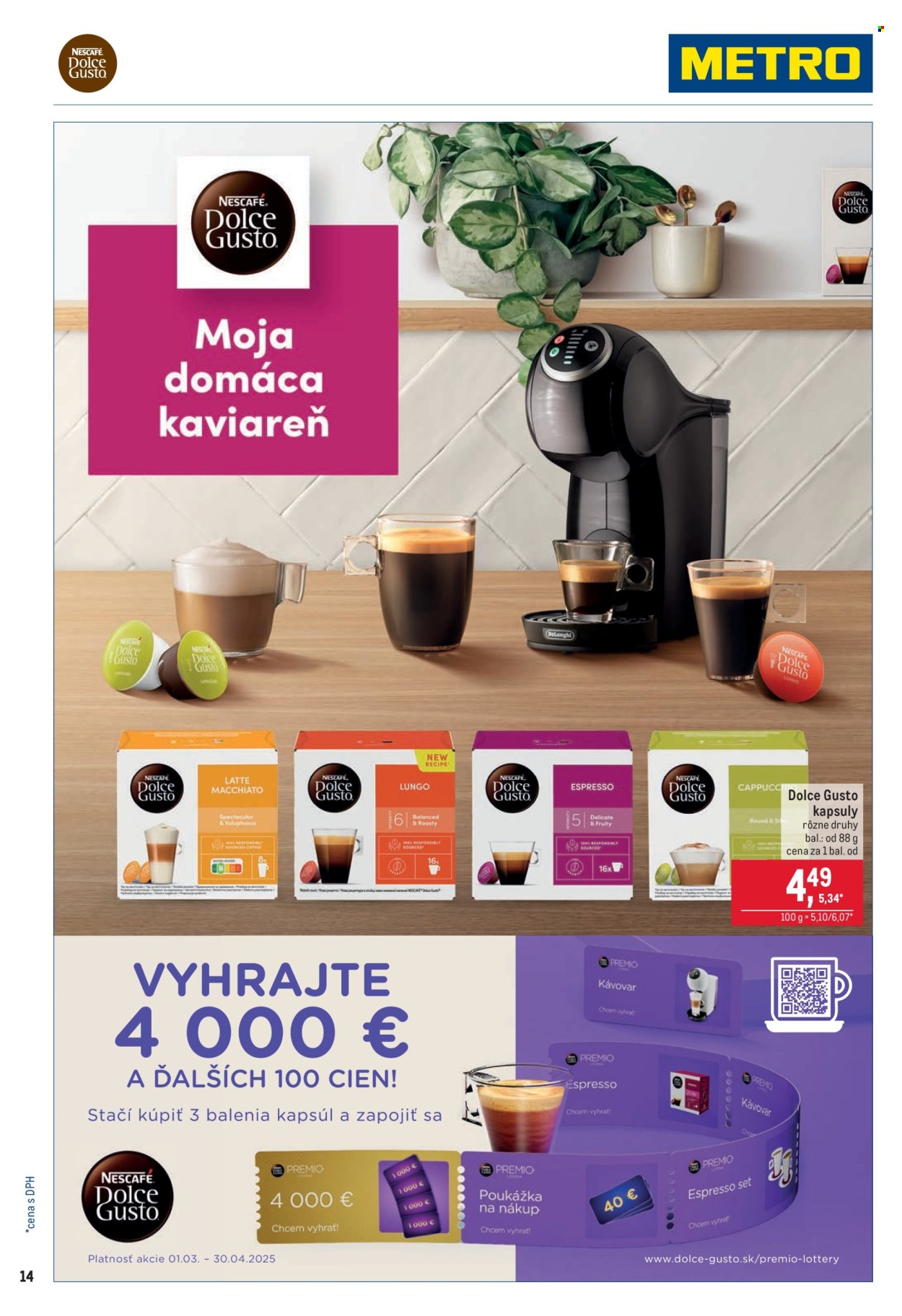 Leták Metro - 12.3.2025 - 8.4.2025. Strana 1