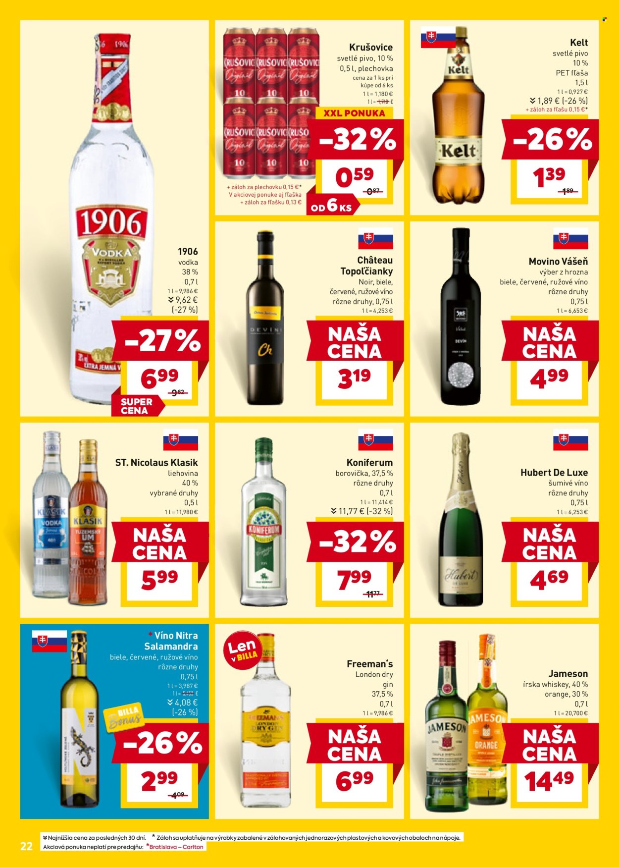 Leták Billa - 12.3.2025 - 18.3.2025. Strana 22