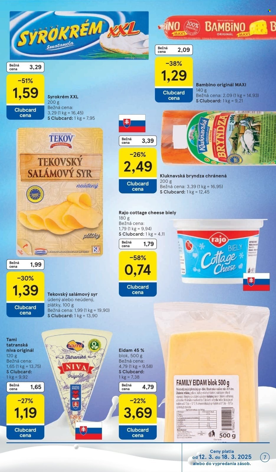 Leták TESCO - 12.3.2025 - 18.3.2025. Strana 7