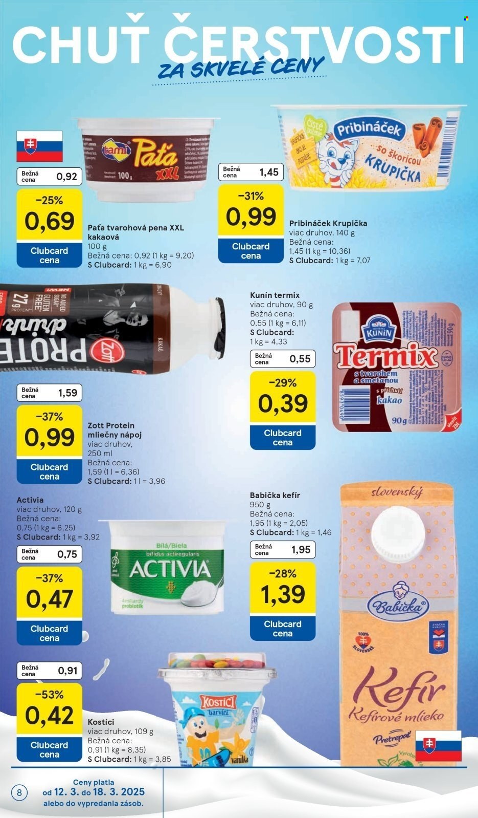 Leták TESCO - 12.3.2025 - 18.3.2025. Strana 8
