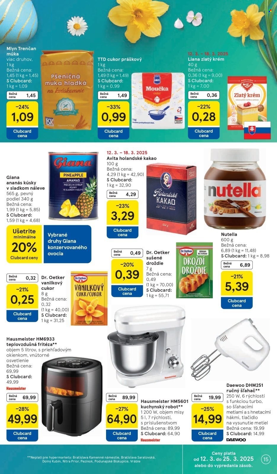 Leták TESCO - 12.3.2025 - 18.3.2025. Strana 15