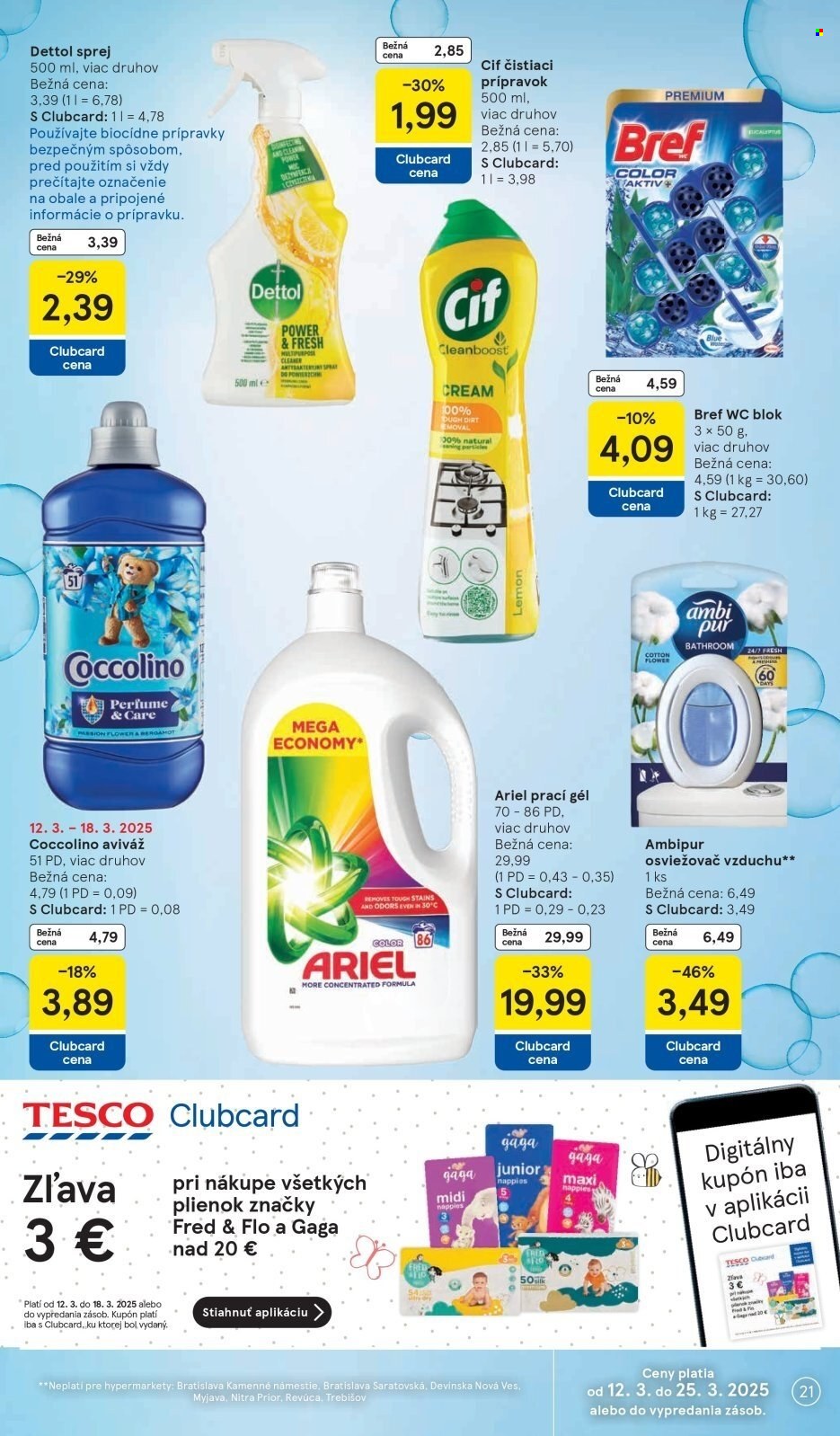 Leták TESCO - 12.3.2025 - 18.3.2025. Strana 21