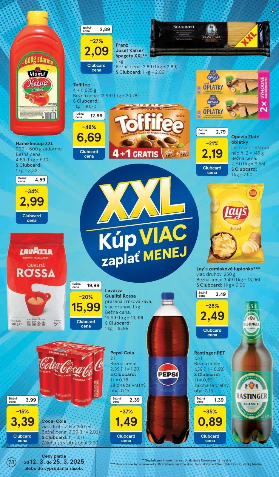 Leták TESCO - 12.3.2025 - 18.3.2025. Strana 28