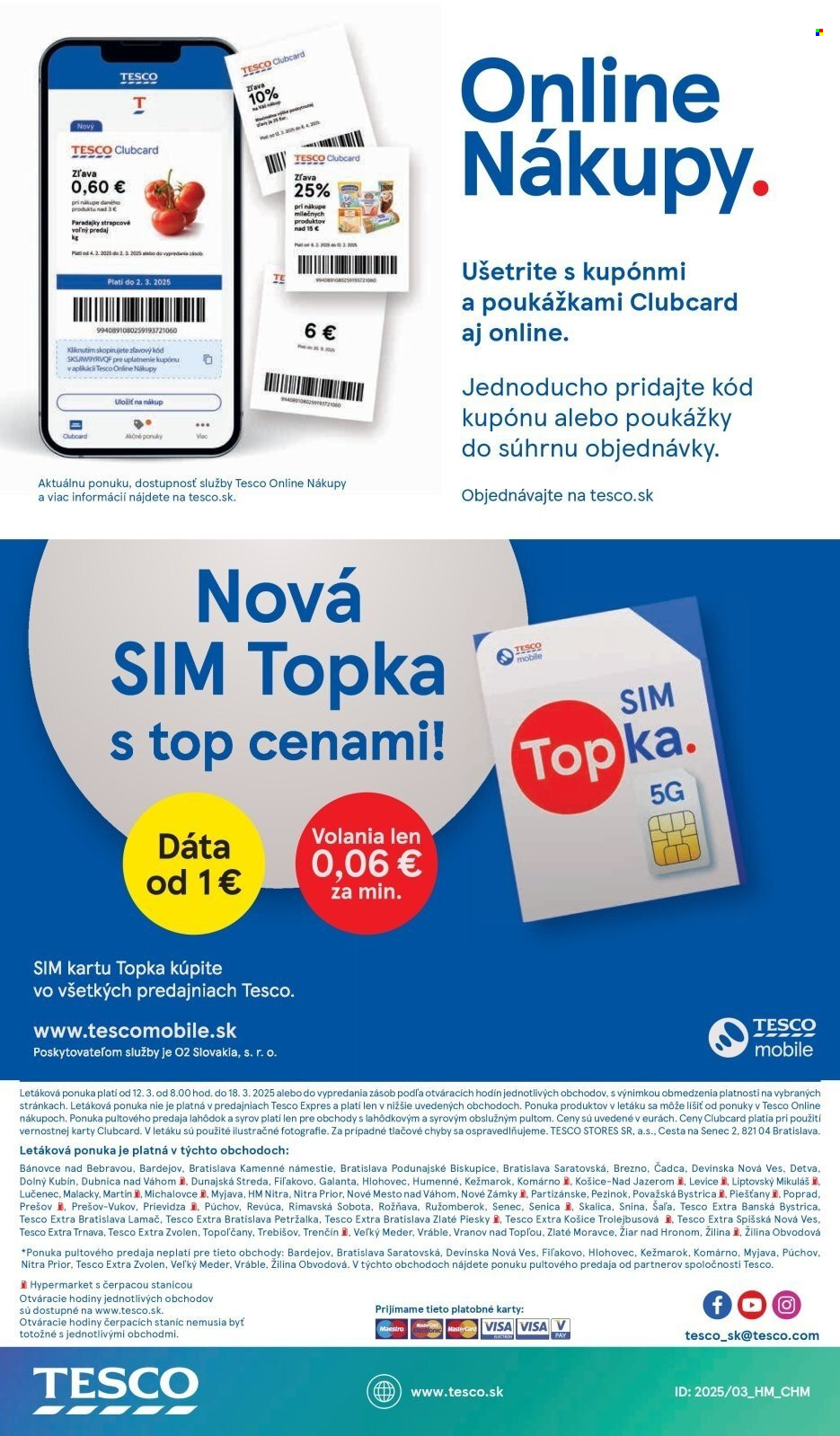 Leták TESCO - 12.3.2025 - 18.3.2025. Strana 43