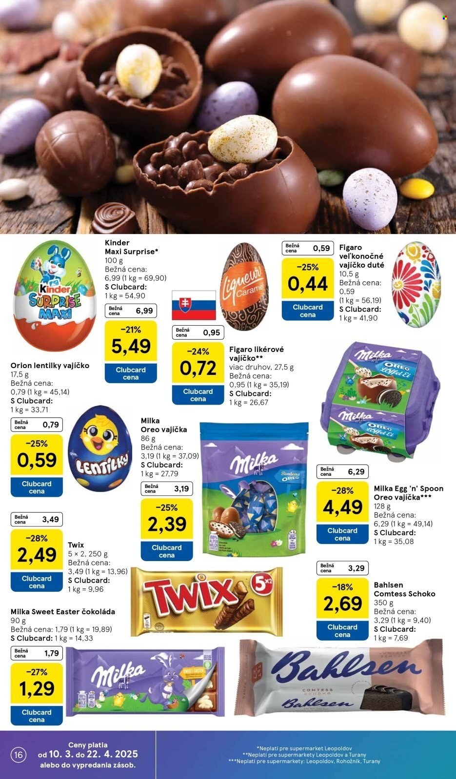 Leták TESCO supermarket - 12.3.2025 - 18.3.2025. Strana 16