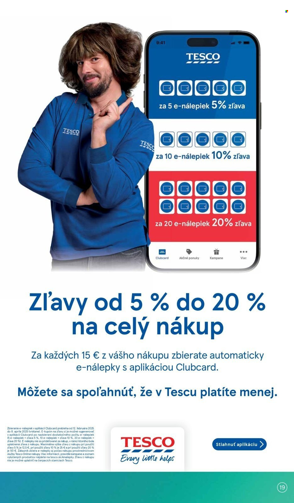Leták TESCO supermarket - 12.3.2025 - 18.3.2025. Strana 19