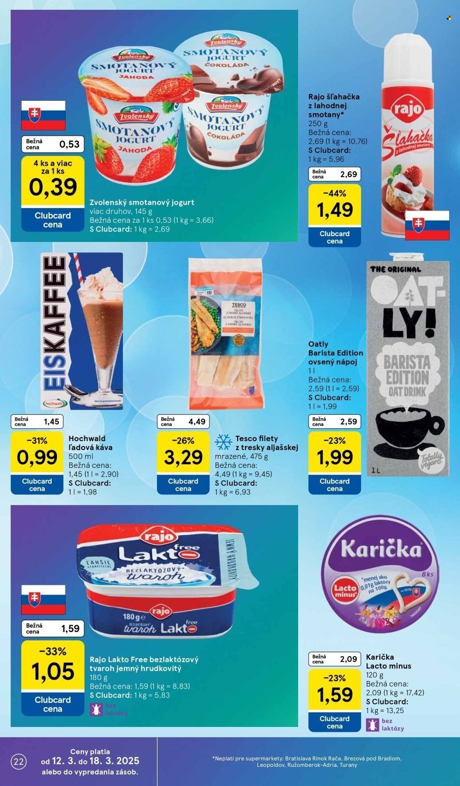 Leták TESCO supermarket - 12.3.2025 - 18.3.2025. Strana 22