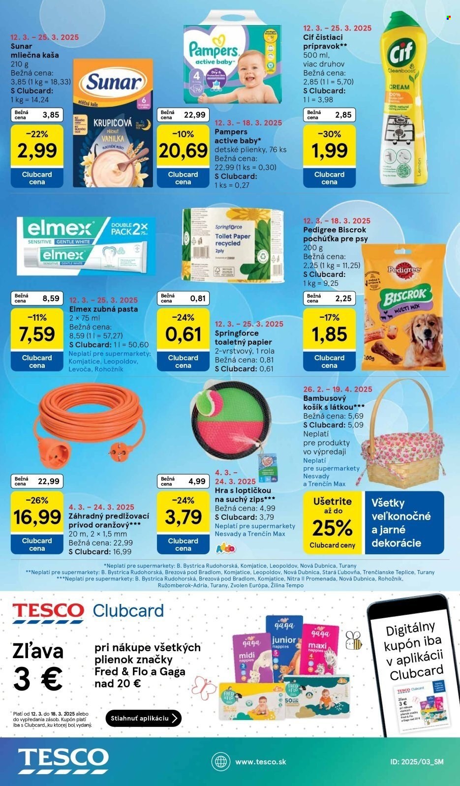 Leták TESCO supermarket - 12.3.2025 - 18.3.2025. Strana 25