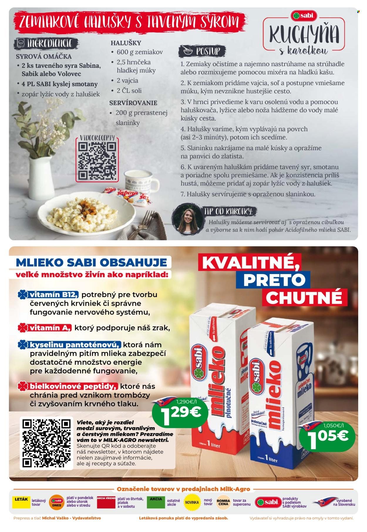 Leták Milk AGRO - 12.3.2025 - 18.3.2025. Strana 2