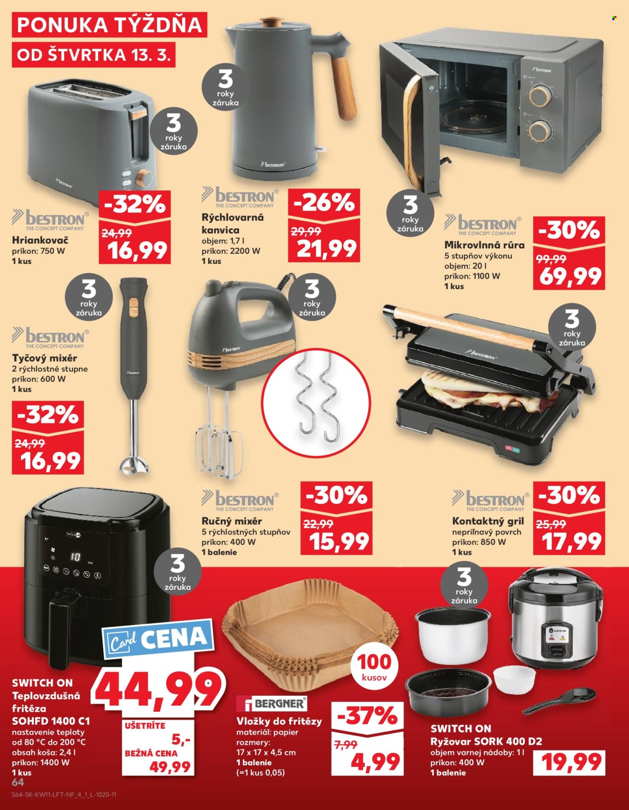 Leták Kaufland - 13.3.2025 - 19.3.2025. Strana 64