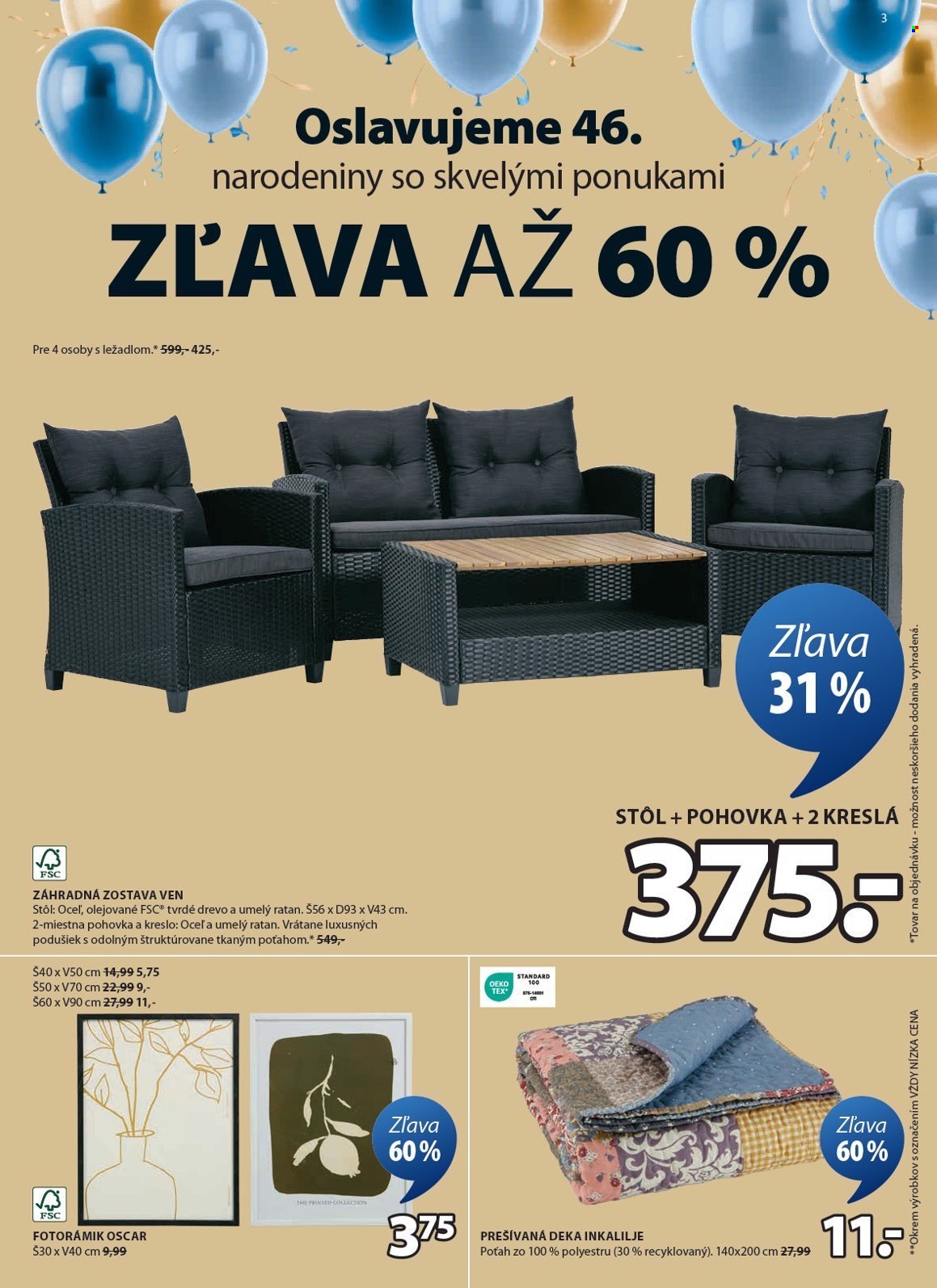 Leták JYSK - 12.3.2025 - 15.4.2025. Strana 4