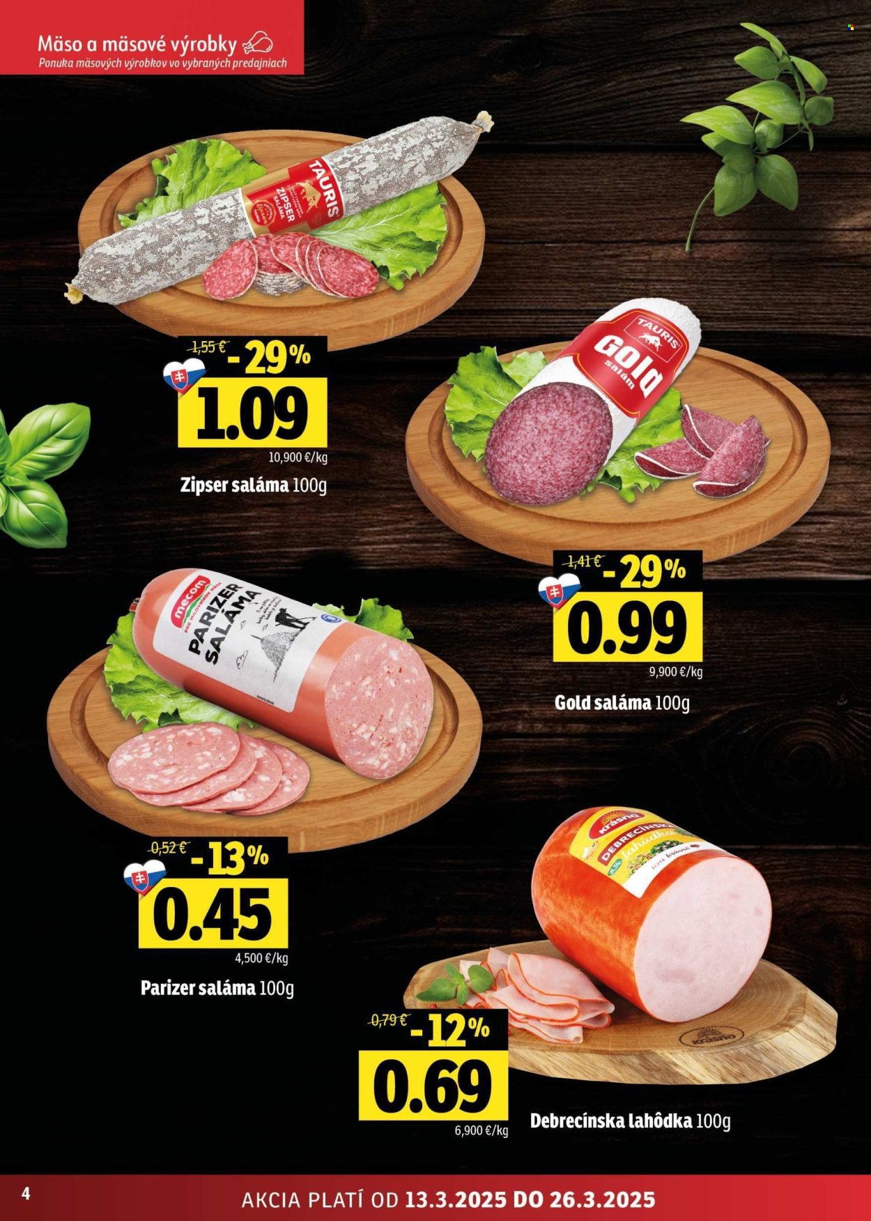 Leták FRESH - 13.3.2025 - 26.3.2025. Strana 4