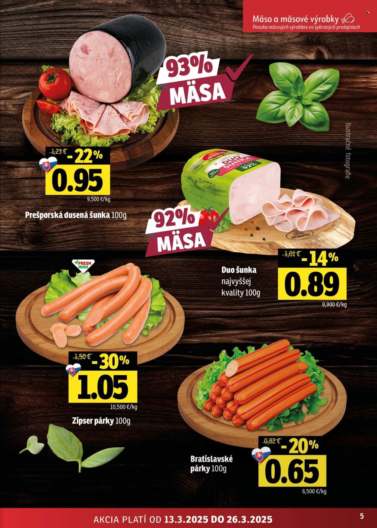 Leták FRESH - 13.3.2025 - 26.3.2025. Strana 5
