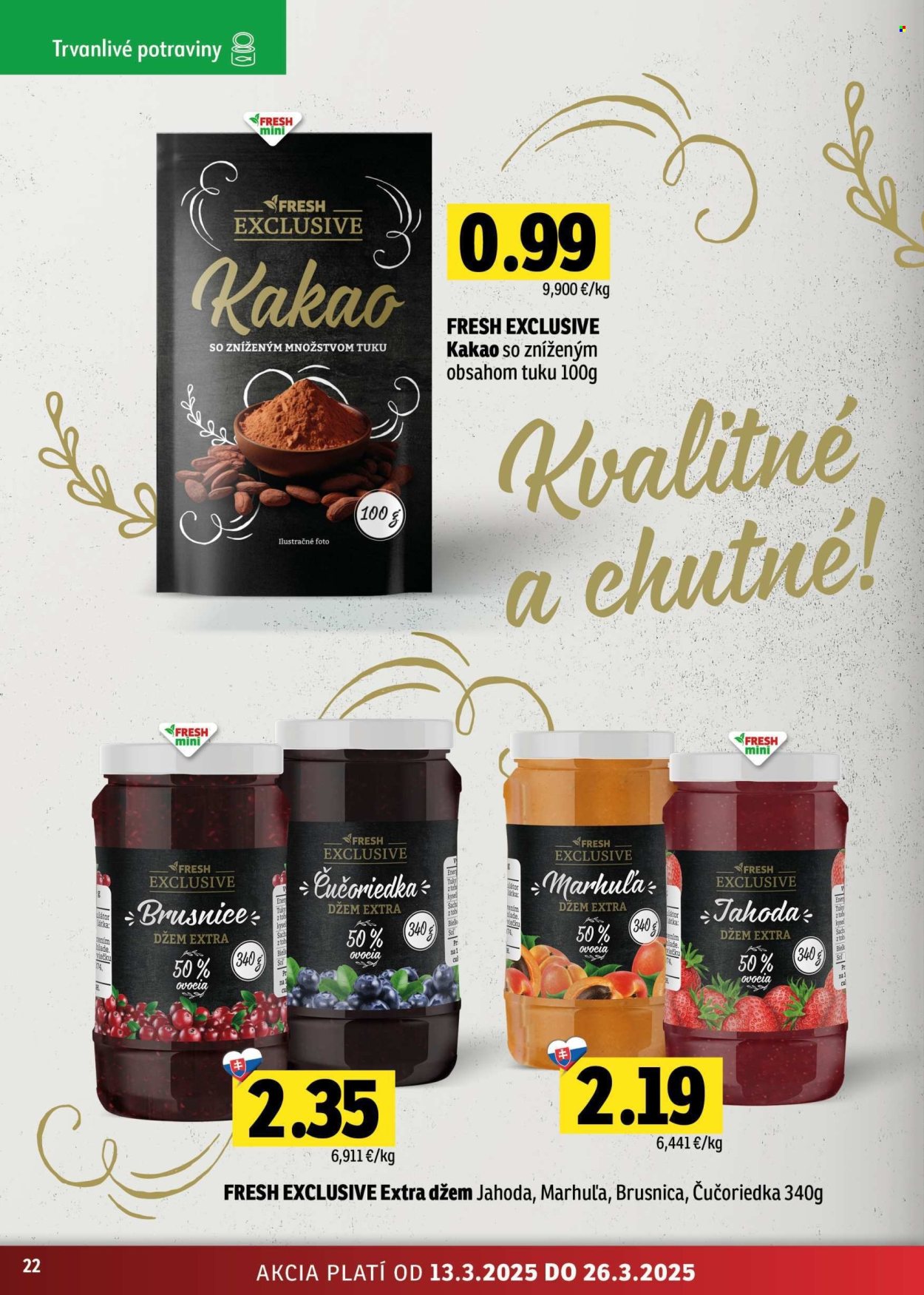 Leták FRESH - 13.3.2025 - 26.3.2025. Strana 22