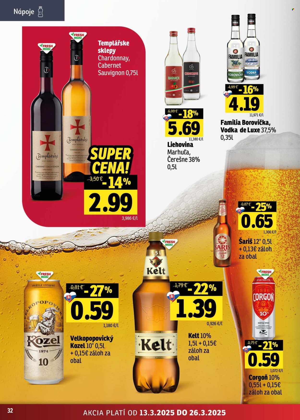 Leták FRESH - 13.3.2025 - 26.3.2025. Strana 32
