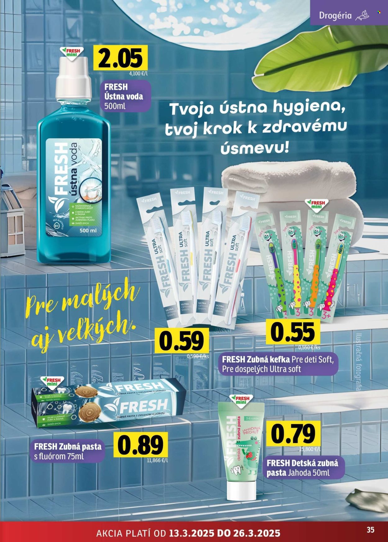 Leták FRESH - 13.3.2025 - 26.3.2025. Strana 35