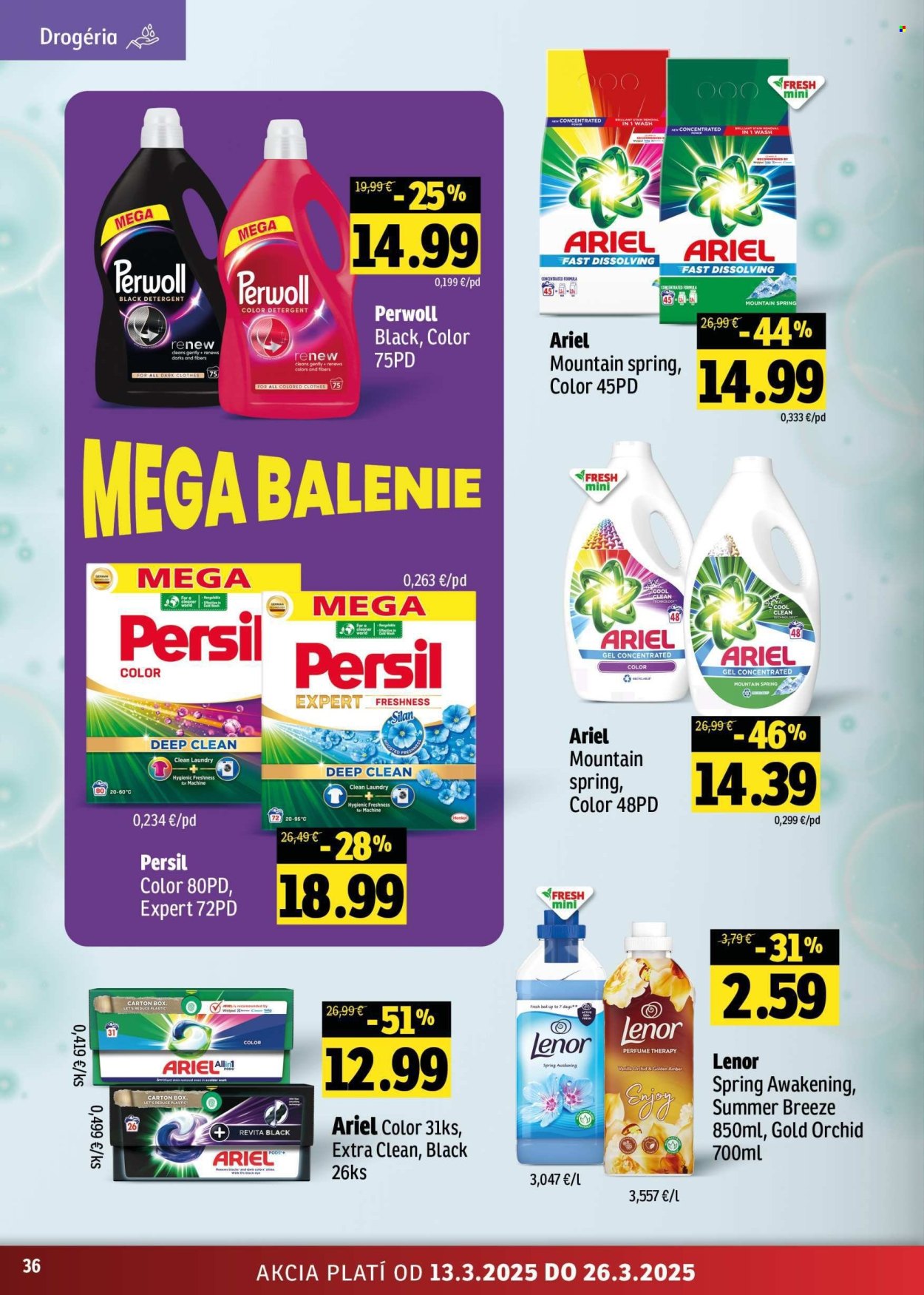 Leták FRESH - 13.3.2025 - 26.3.2025. Strana 36