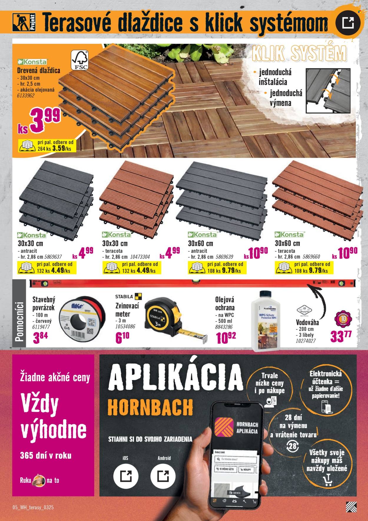 Leták Hornbach - 12.3.2025 - 26.3.2025. Strana 5