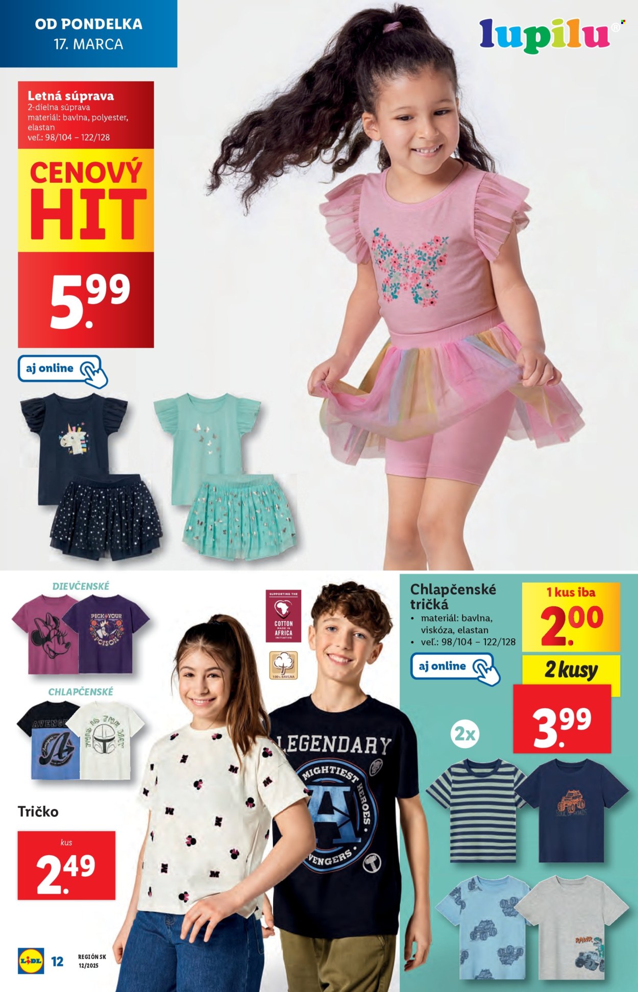 Leták Lidl. Strana 12